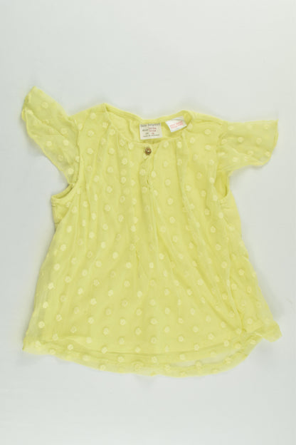 Zara Size 2 (18/24 months, 92 cm) Lined Blouse