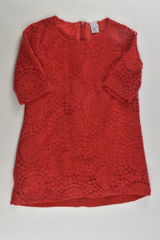 Zara Size 2-3 Lined Dress