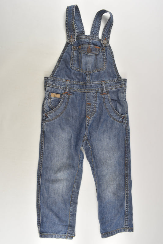 Zara Size 2 Denim Overalls