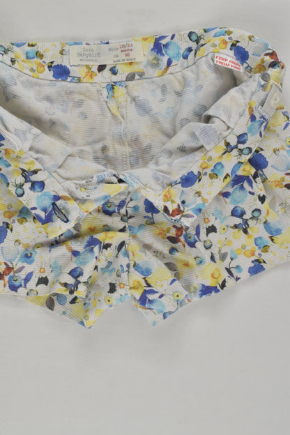 Zara Size 2 Floral Shorts