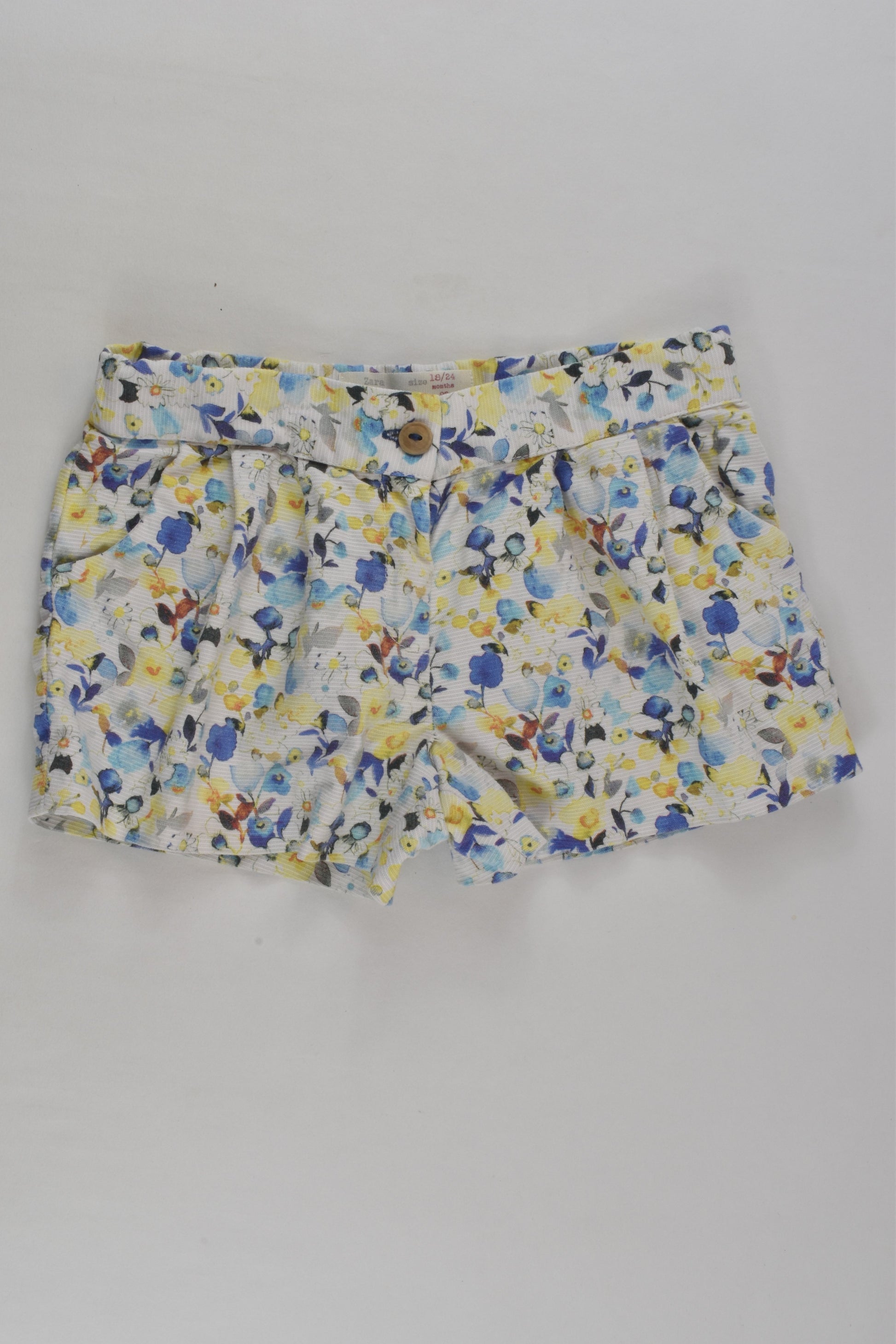 Zara Size 2 Floral Shorts