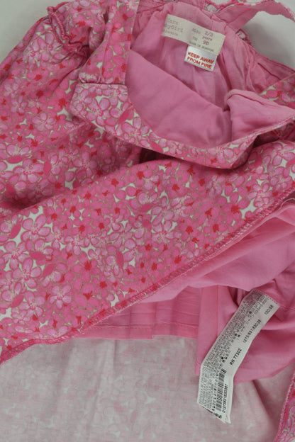Zara Size 2/3 Lined Floral Dress