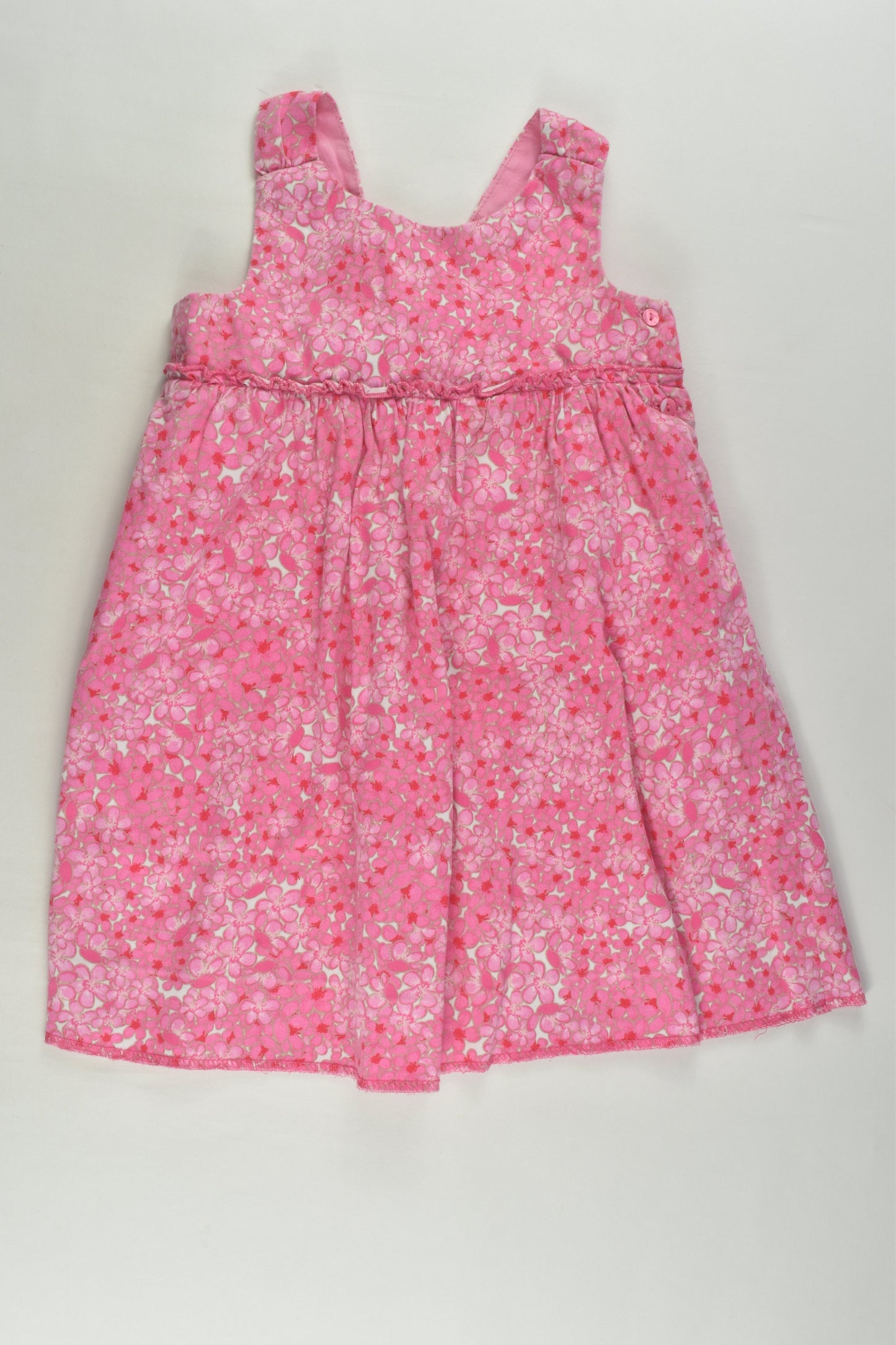 Zara Size 2/3 Lined Floral Dress