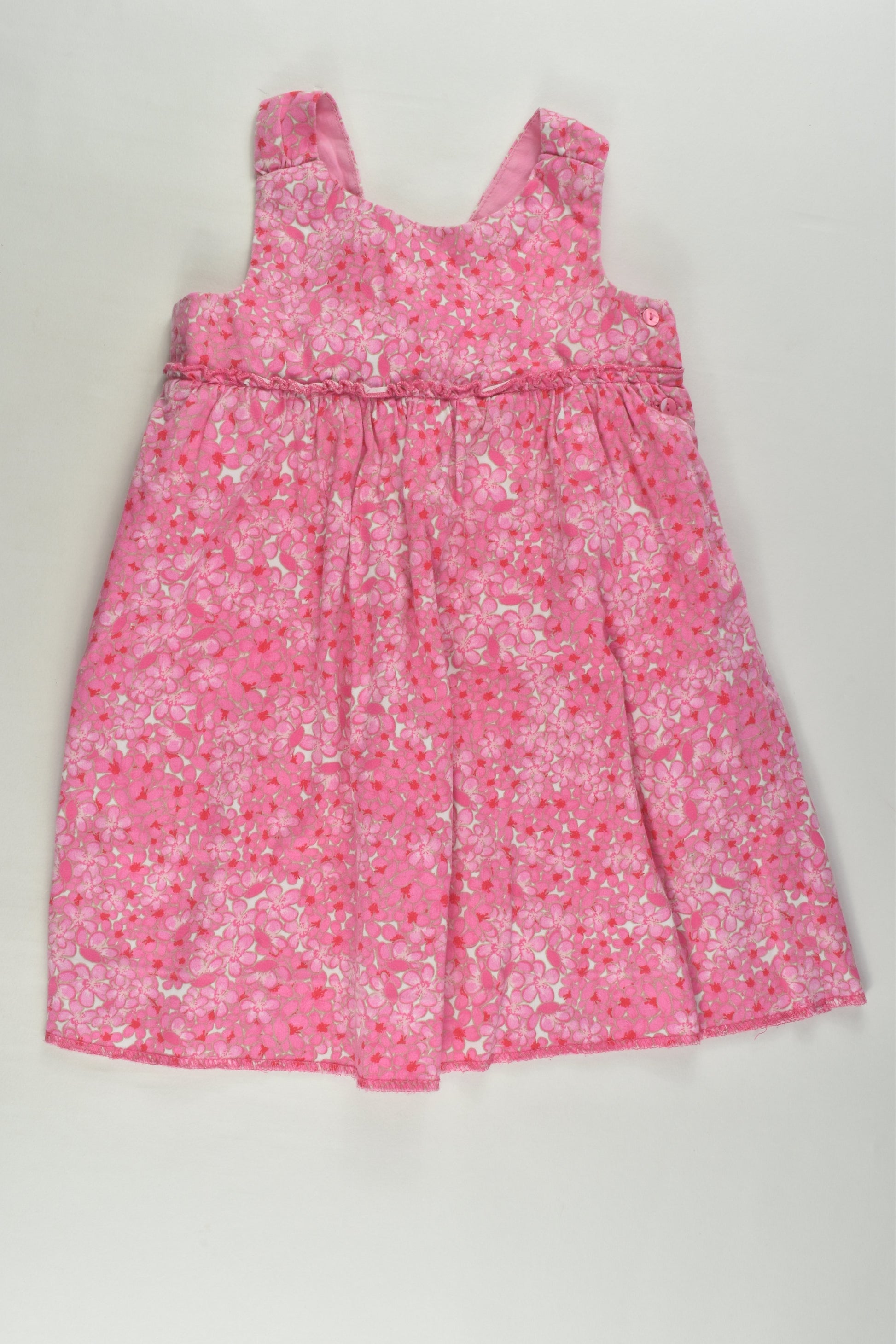 Zara Size 2/3 Lined Floral Dress