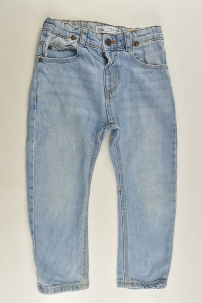 Zara Size 3-4 (104 cm) Denim Pants