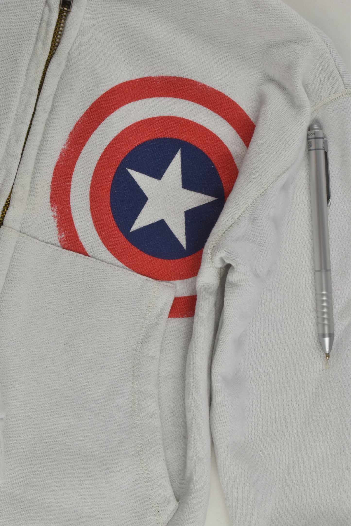 Zara Size 3-4 (104 cm) Marvel Captain America Zip Jumper