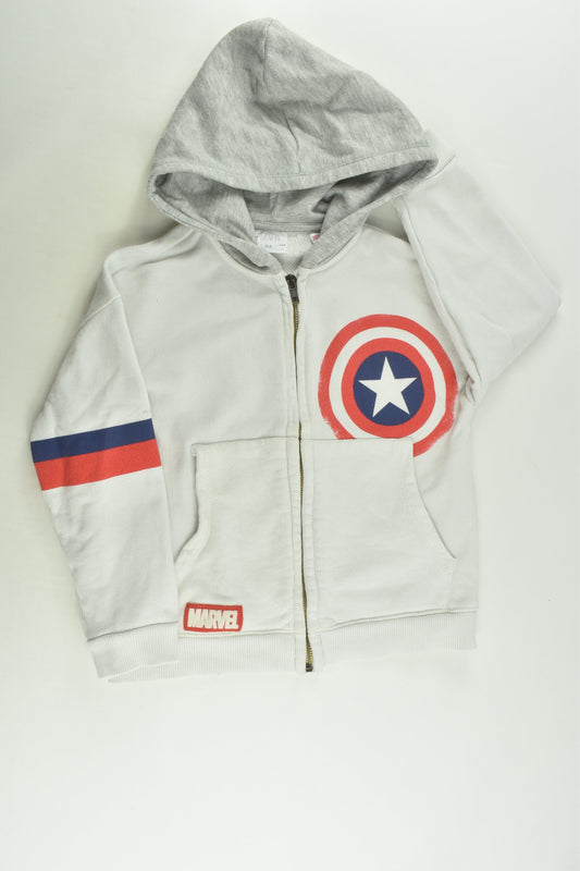 Zara Size 3-4 (104 cm) Marvel Captain America Zip Jumper