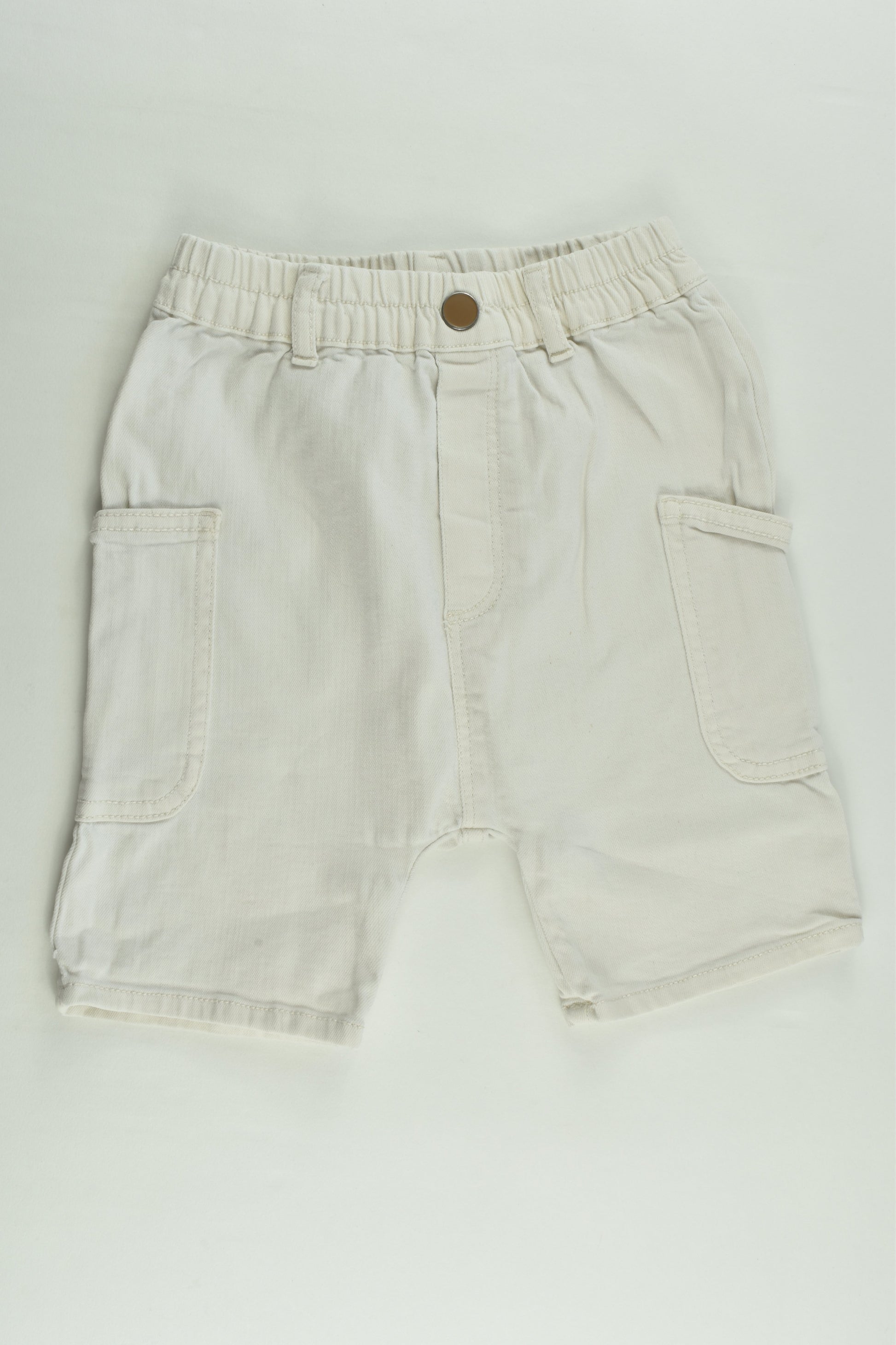 Zara Size 3-4 (104 cm) Stretchy Denim Shorts