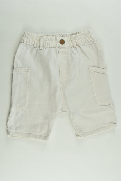 Zara Size 3-4 (104 cm) Stretchy Denim Shorts