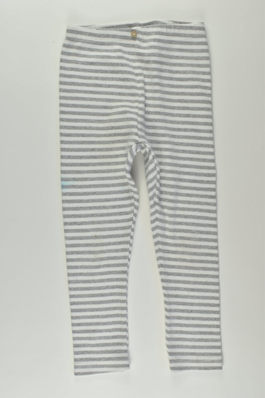 Zara Size 3-4 Ribbed Leggings