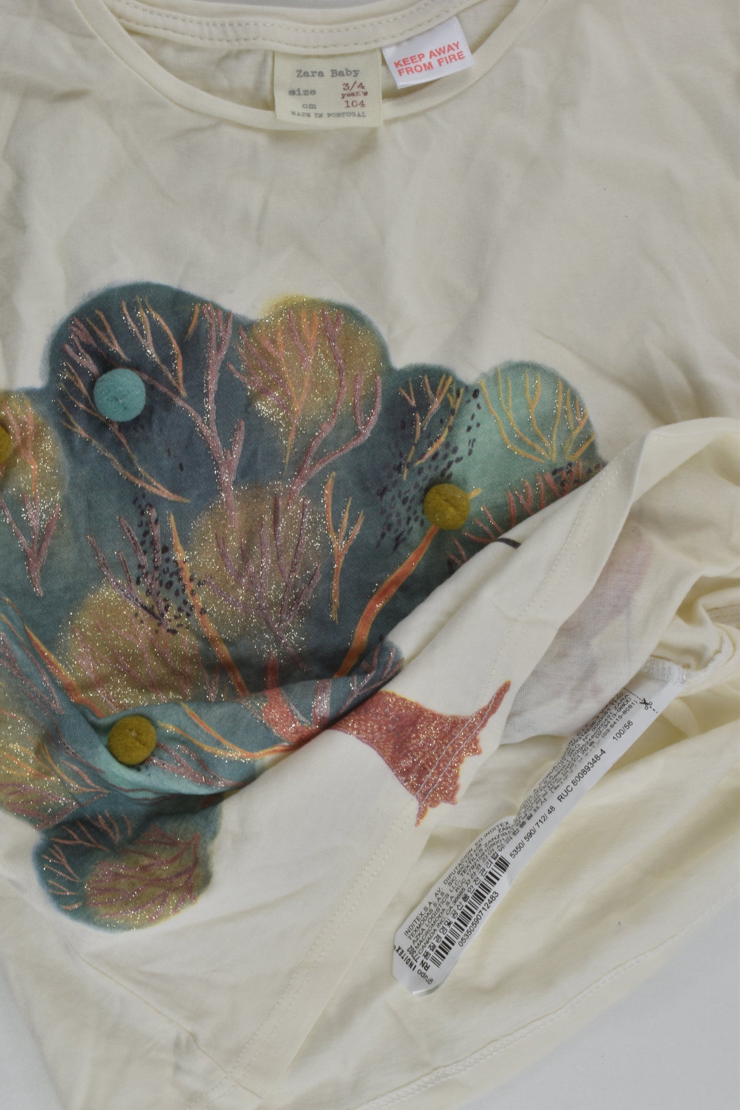 Zara Size 3/4 (104 cm) Top