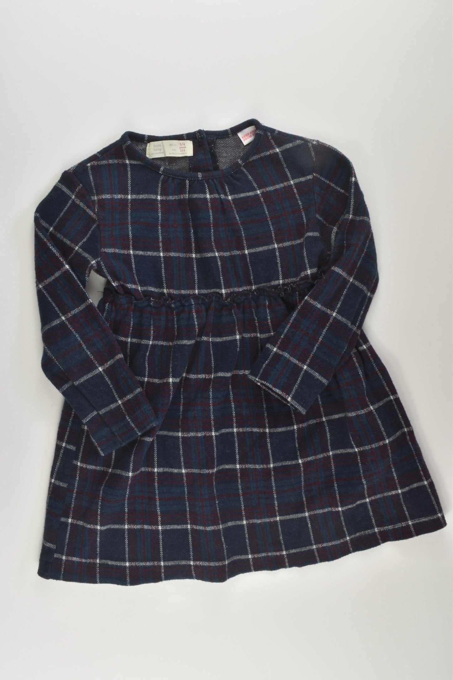 Zara Size 3/4 Winter Dress – MiniMe Preloved Zara Size 3/4 Winter Dress – MiniMe Preloved
