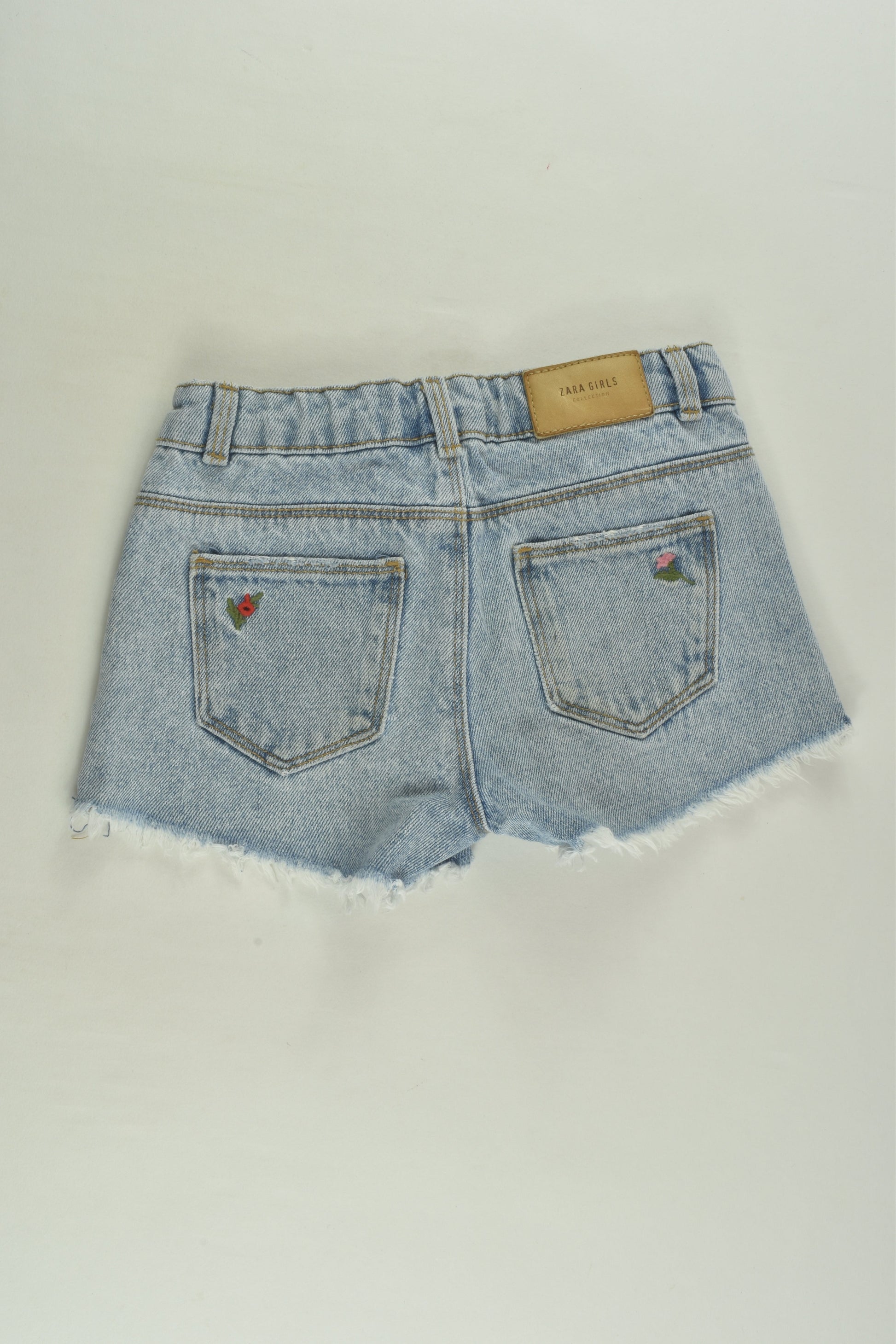 Zara Size 5 (110 cm) Embroidery Denim Shorts