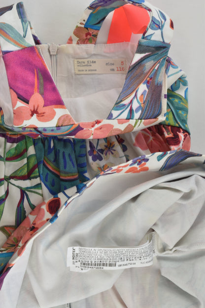 Zara Size 5 (110 cm) Floral Dress