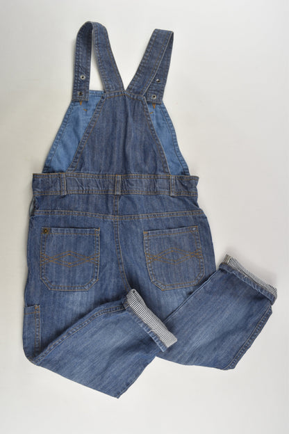 Zara Size 5-6 Lightweight Denim Overalls
