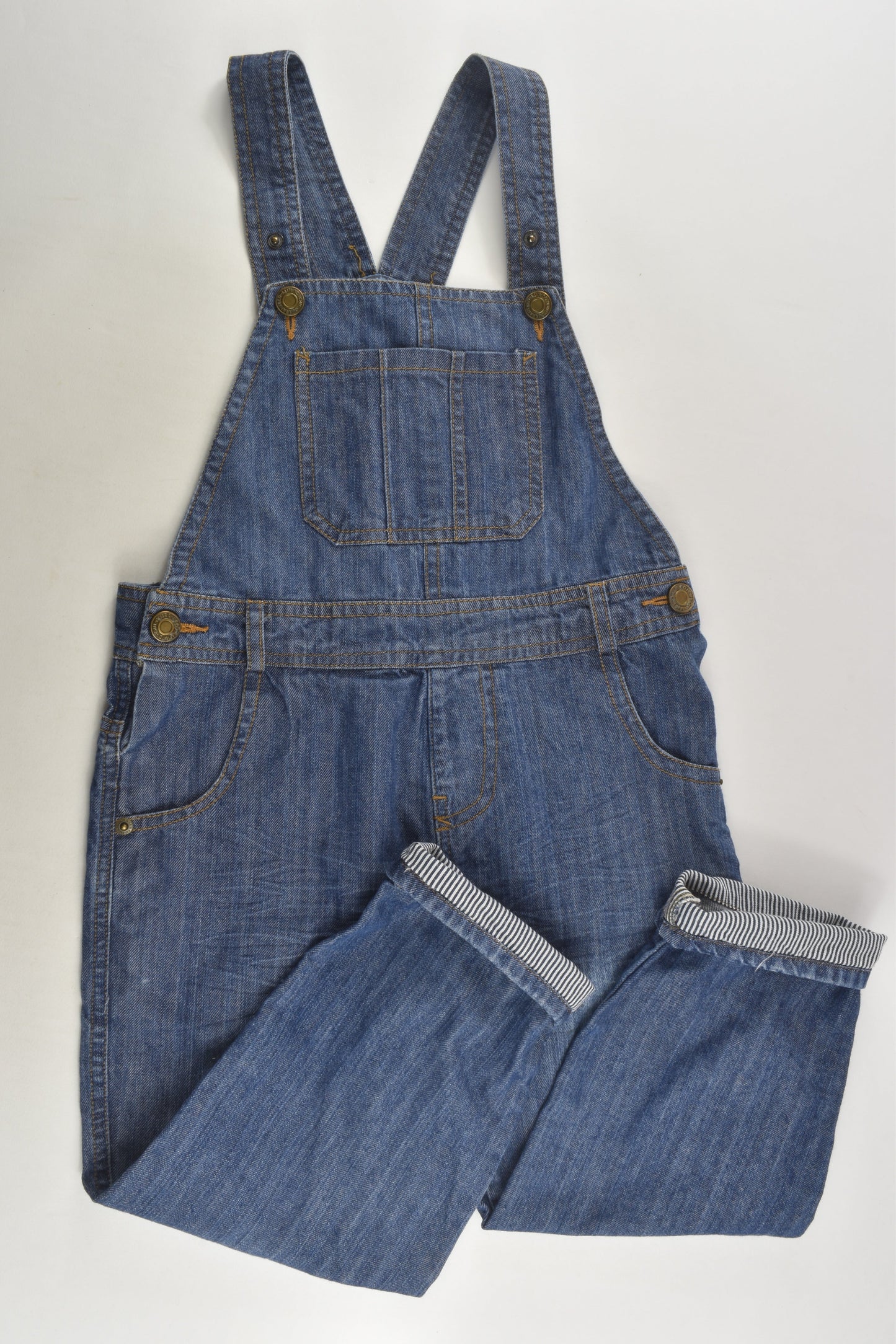 Zara Size 5-6 Lightweight Denim Overalls
