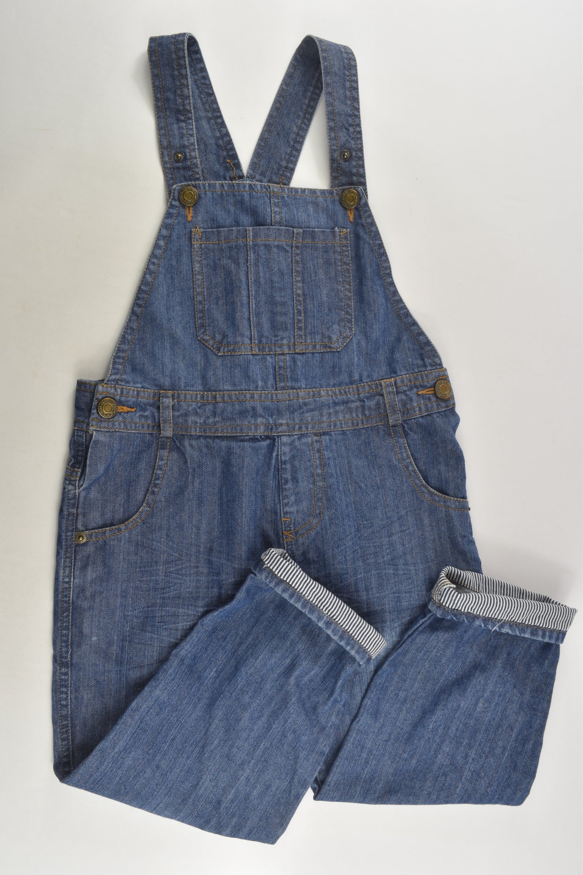 Zara Size 5-6 Lightweight Denim Overalls
