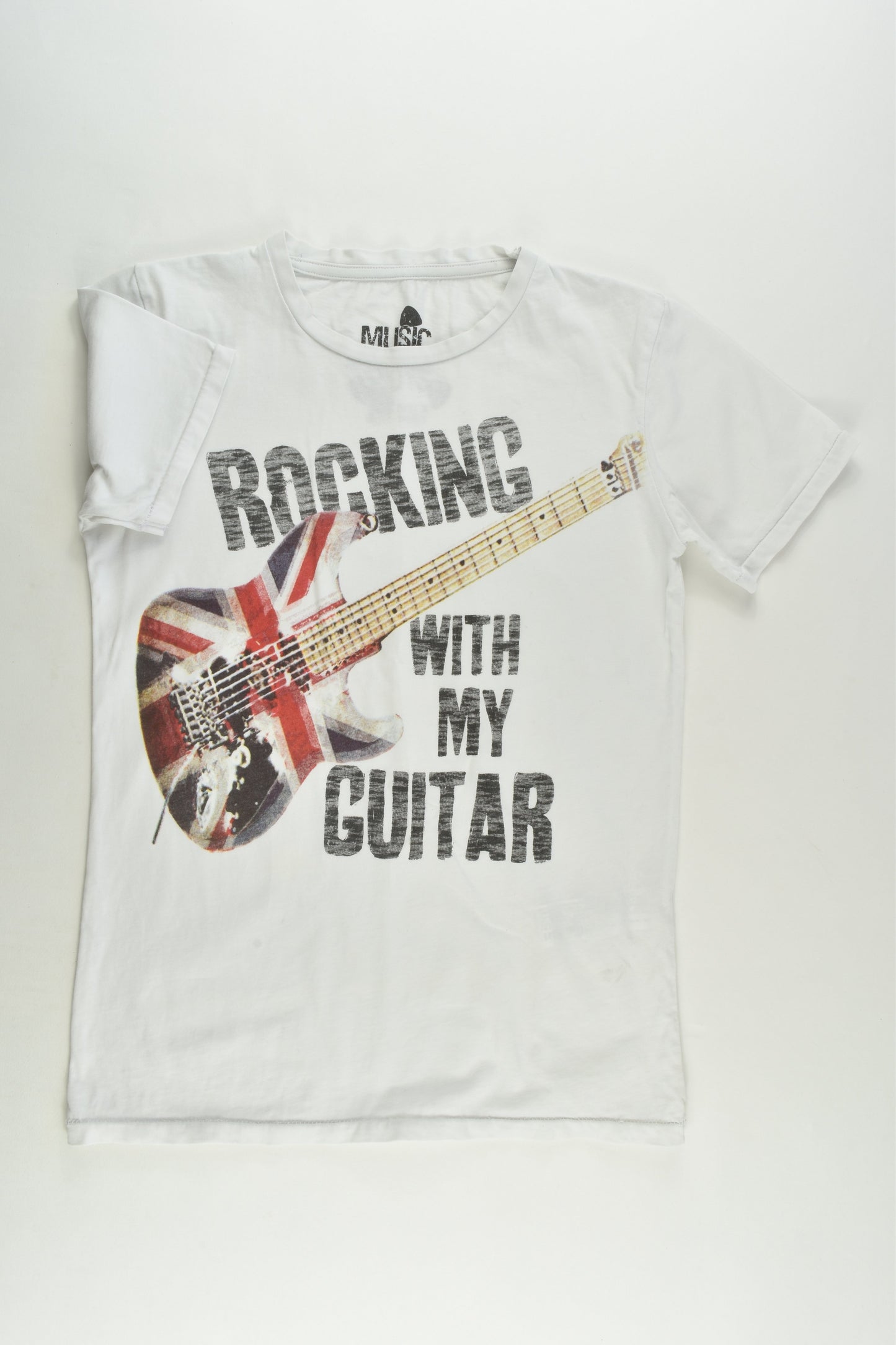Zara Size 5-6 'Rocking With My Guitar' T-shirt