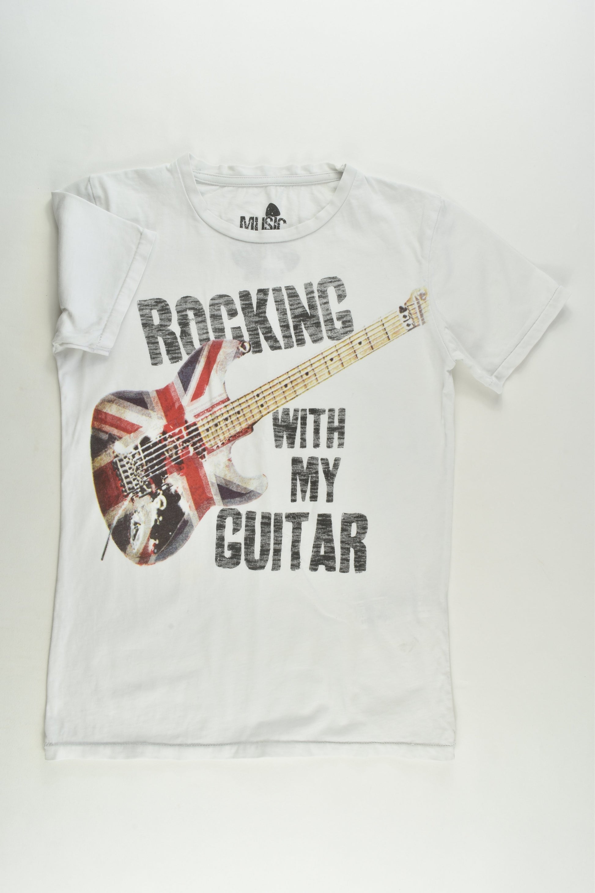 Zara Size 5-6 'Rocking With My Guitar' T-shirt