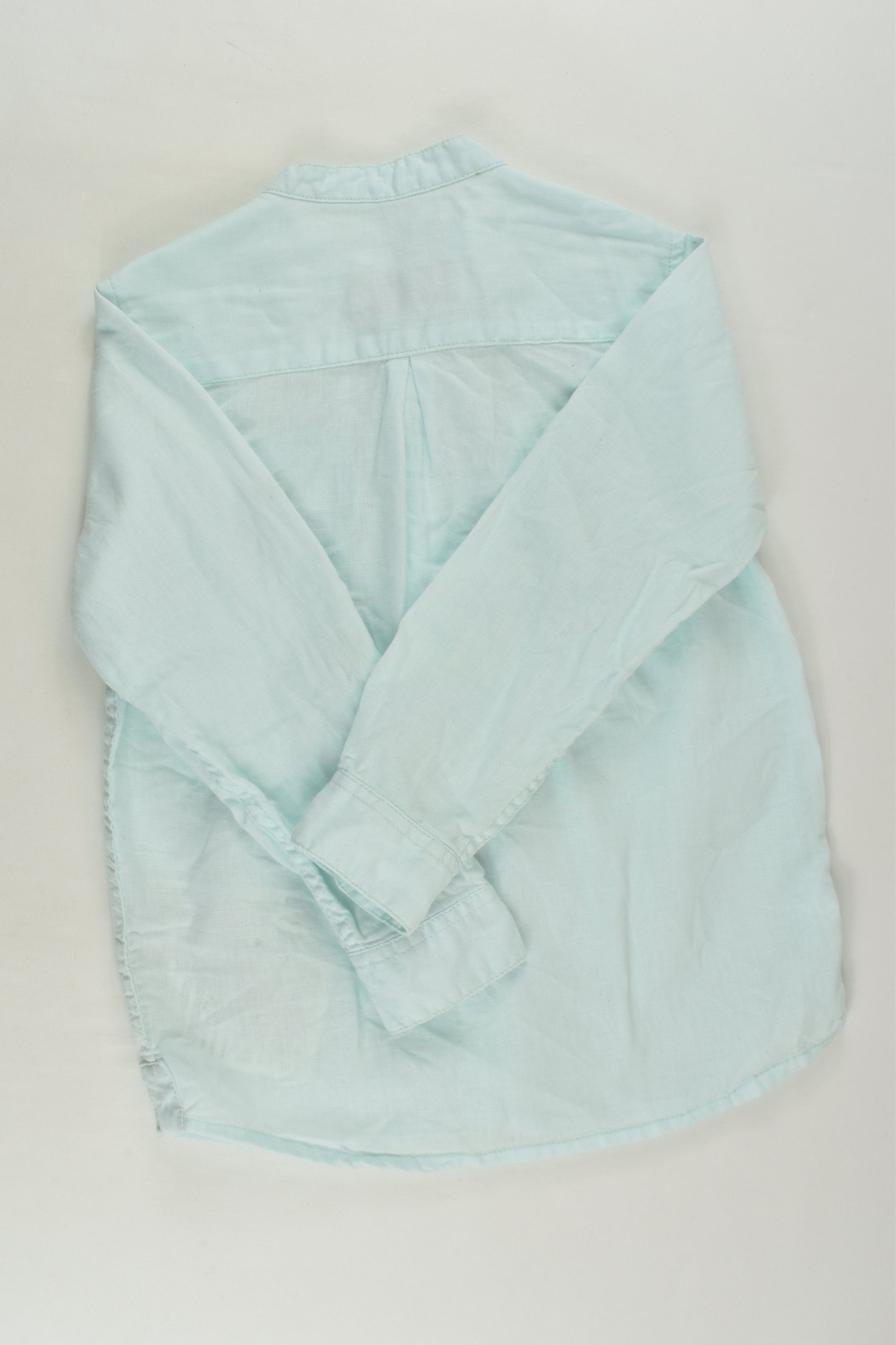 Zara Size 5 Linen Blend Shirt