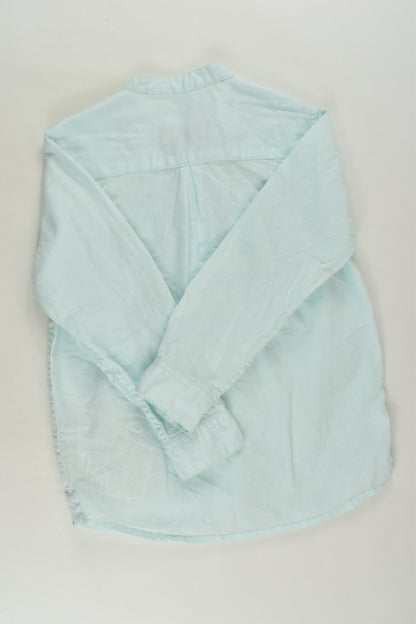Zara Size 5 Linen Blend Shirt