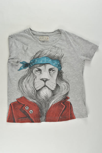 Zara Size 6 Lion T-shirt