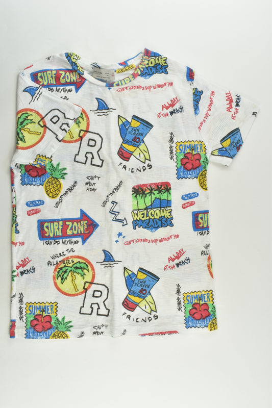 Zara Size 8 'Surf Zone' T-shirt
