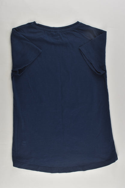Zara Size 9 (134 cm) 'Always Smell The Flowers' T-shirt