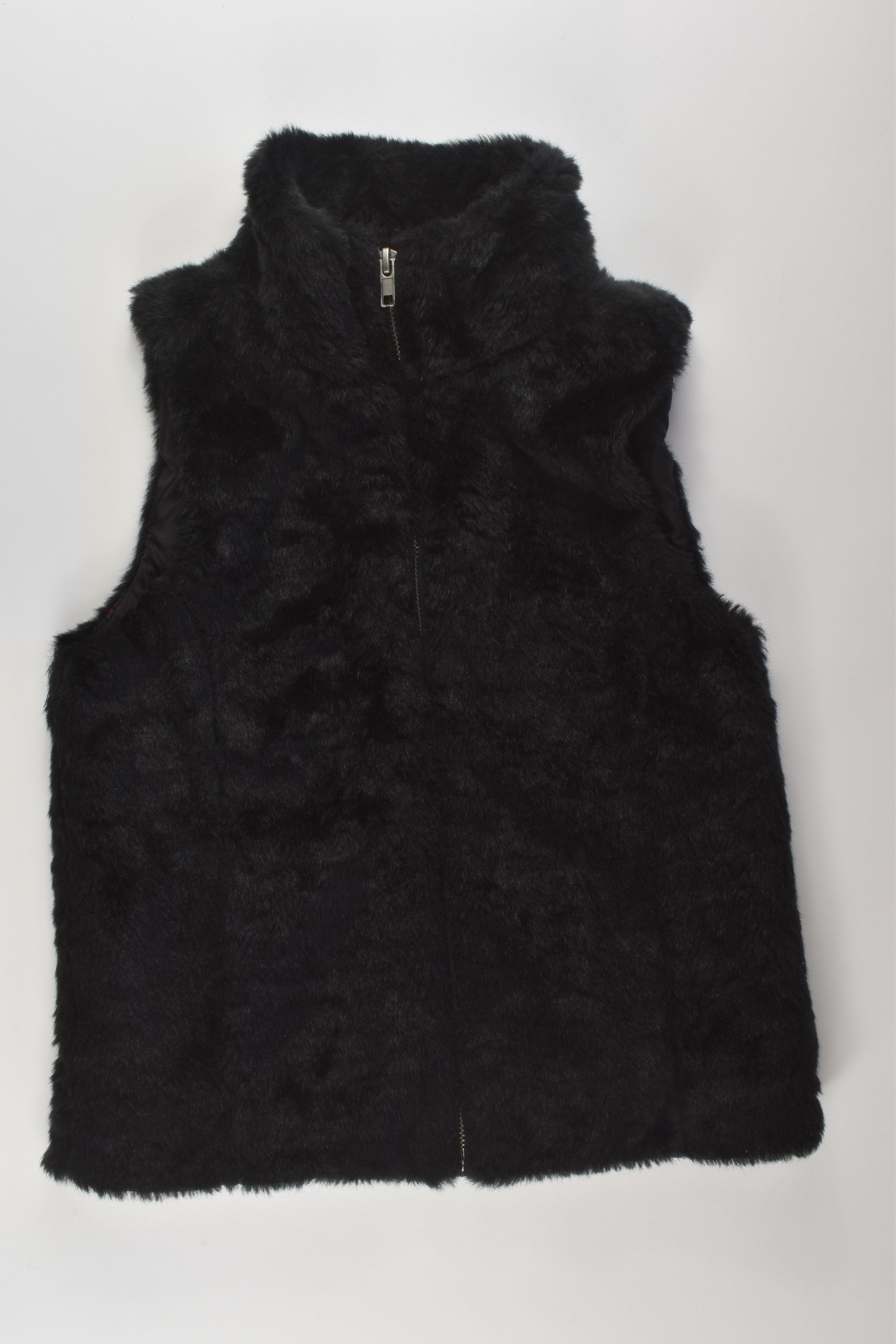 Fur hotsell vest zara