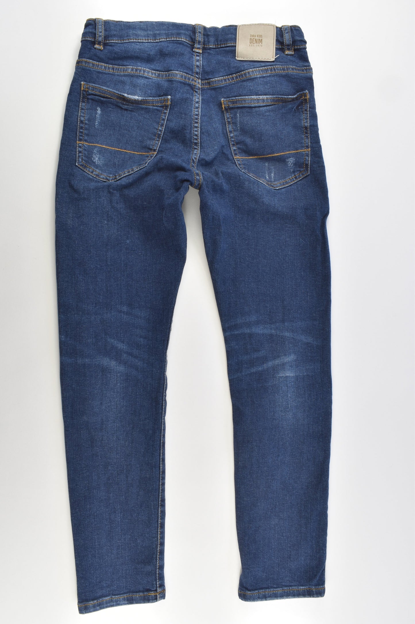 Zara Size 9 (134 cm) Stretchy Denim Pants
