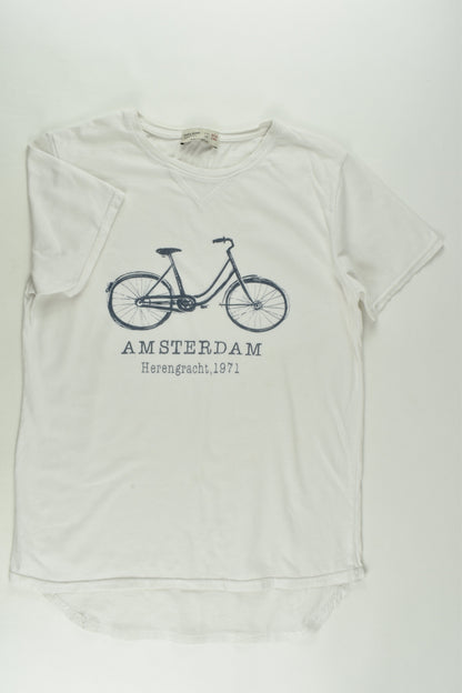 Zara Size 9/10 (140 cm) Amsterdam Bicycle T-shirt