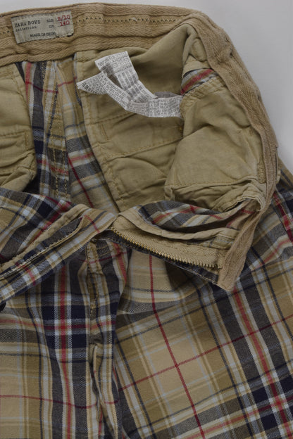 Zara Size 9/10 Checked Shorts