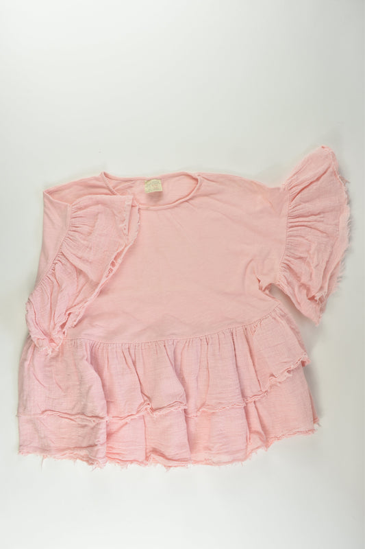 Zara Size 9/10 Loose Fit Blouse