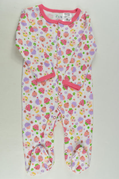 Zeb Size 00 Footed Romper