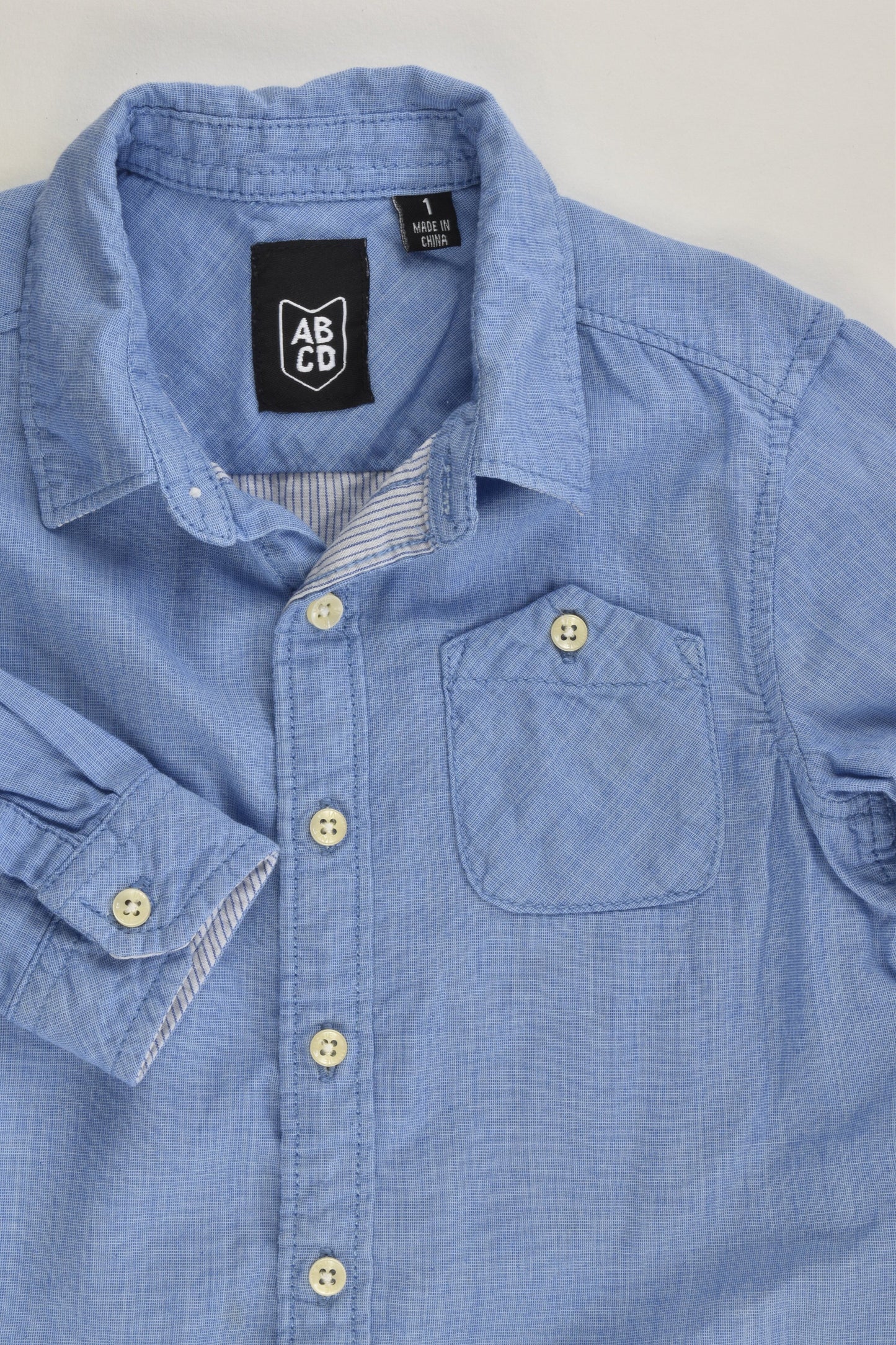 ABCD by Indie Kids Size 1 Collared Shirt