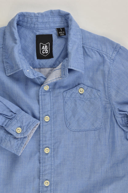 ABCD by Indie Kids Size 1 Collared Shirt