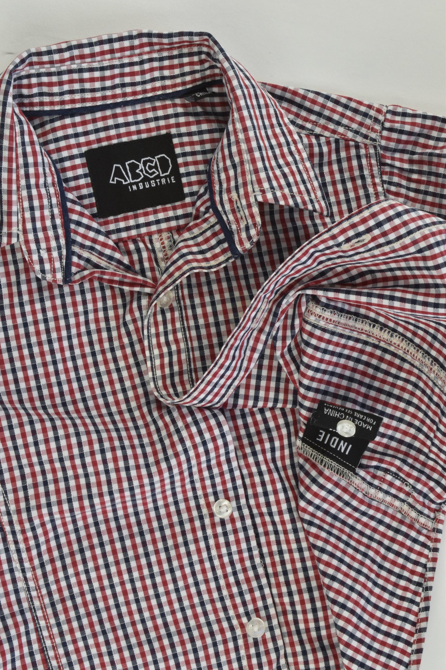 ABCD Industrie Size 1 Checked Shirt