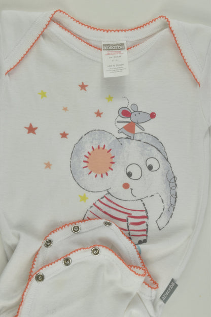 Absorba Size 1 (2 years, 86 cm) Elephant Bodysuit