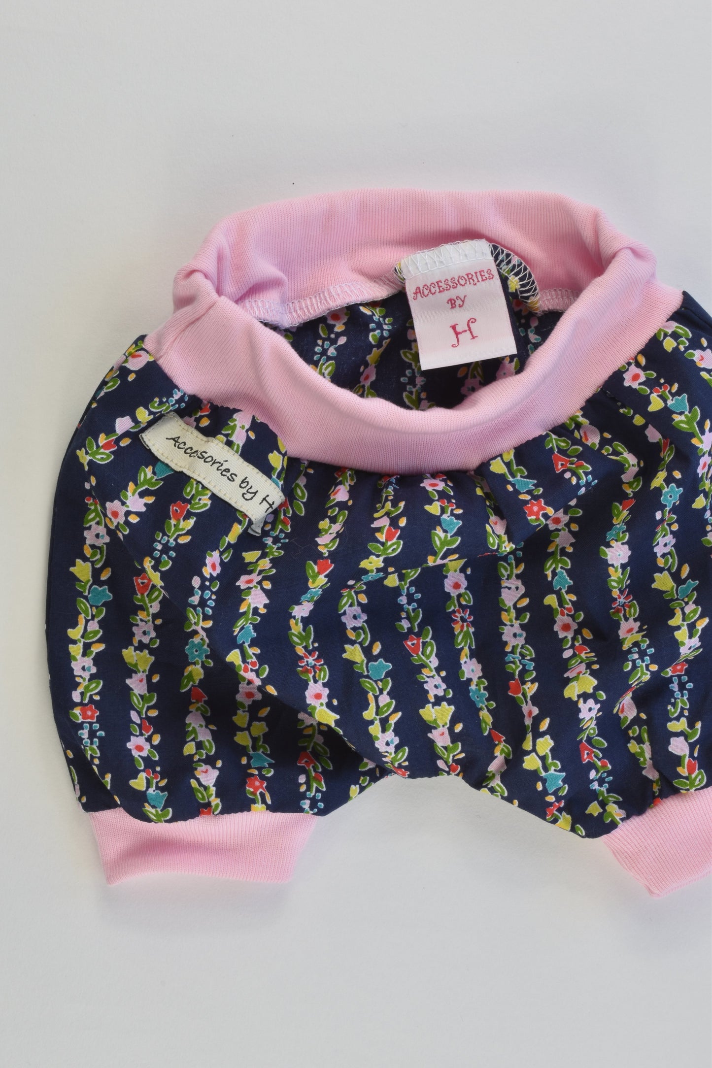 Accessories by H Size approx 000 Handmade Floral Pants