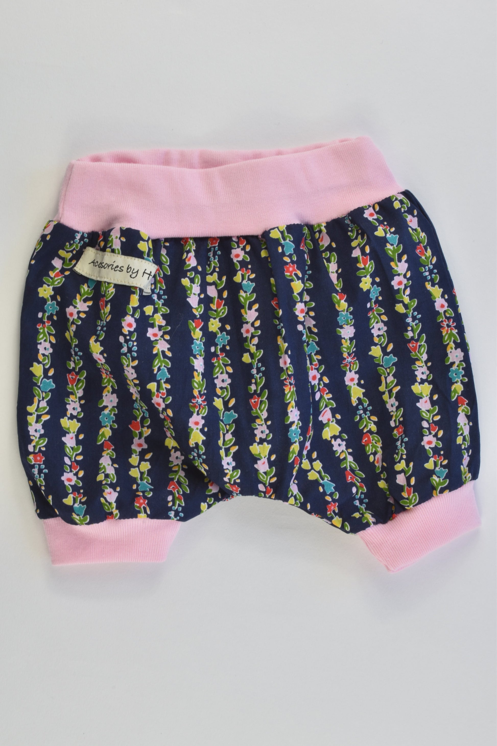 Accessories by H Size approx 000 Handmade Floral Pants