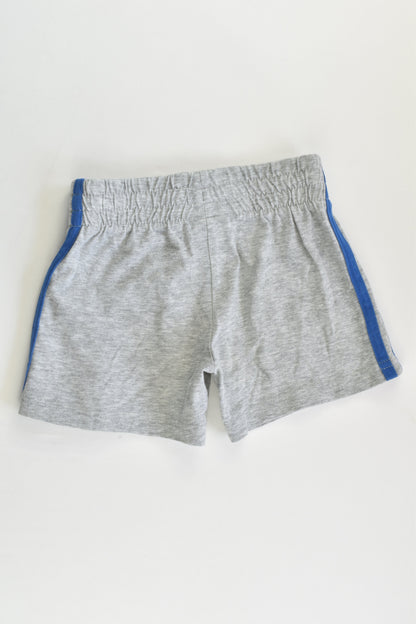 Adidas Size 2-3 Blue Stripes Shorts