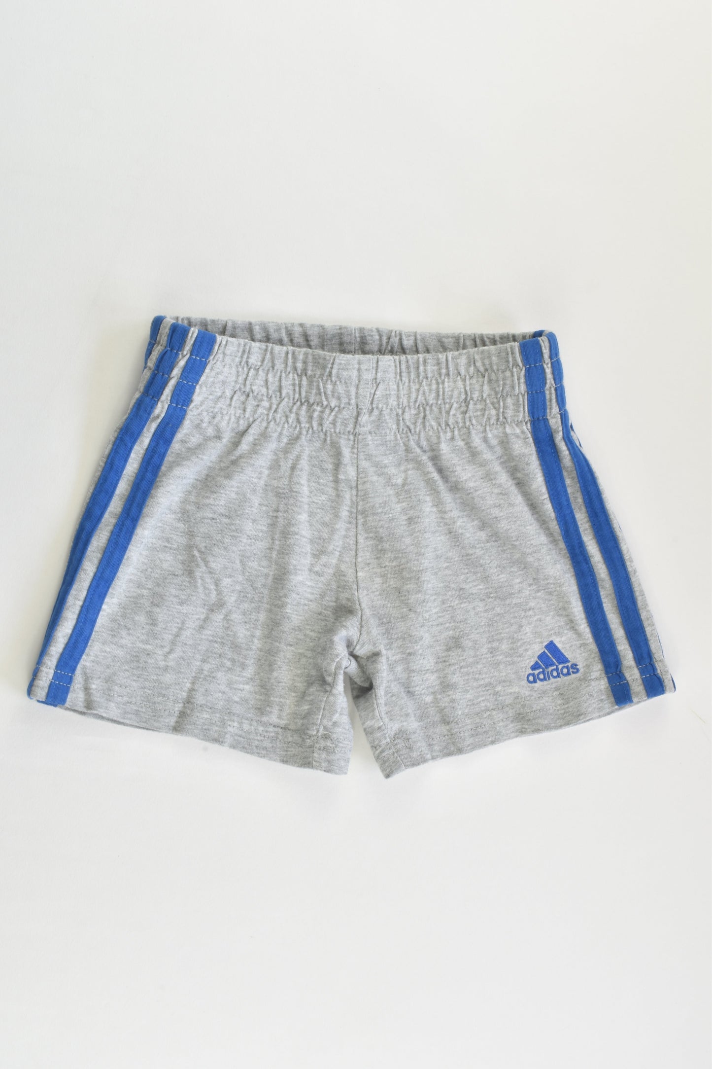Adidas Size 2-3 Blue Stripes Shorts