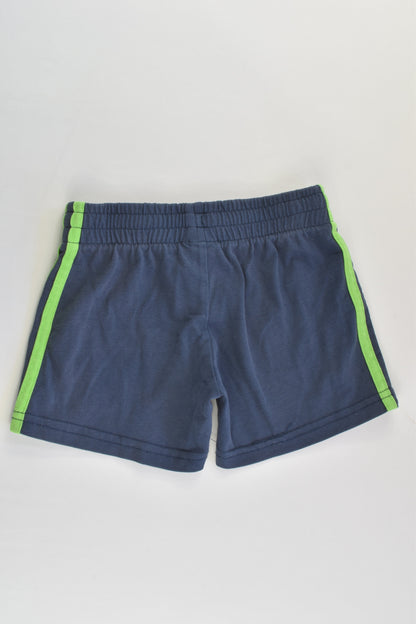 Adidas Size 2-3 Green Stripes Shorts