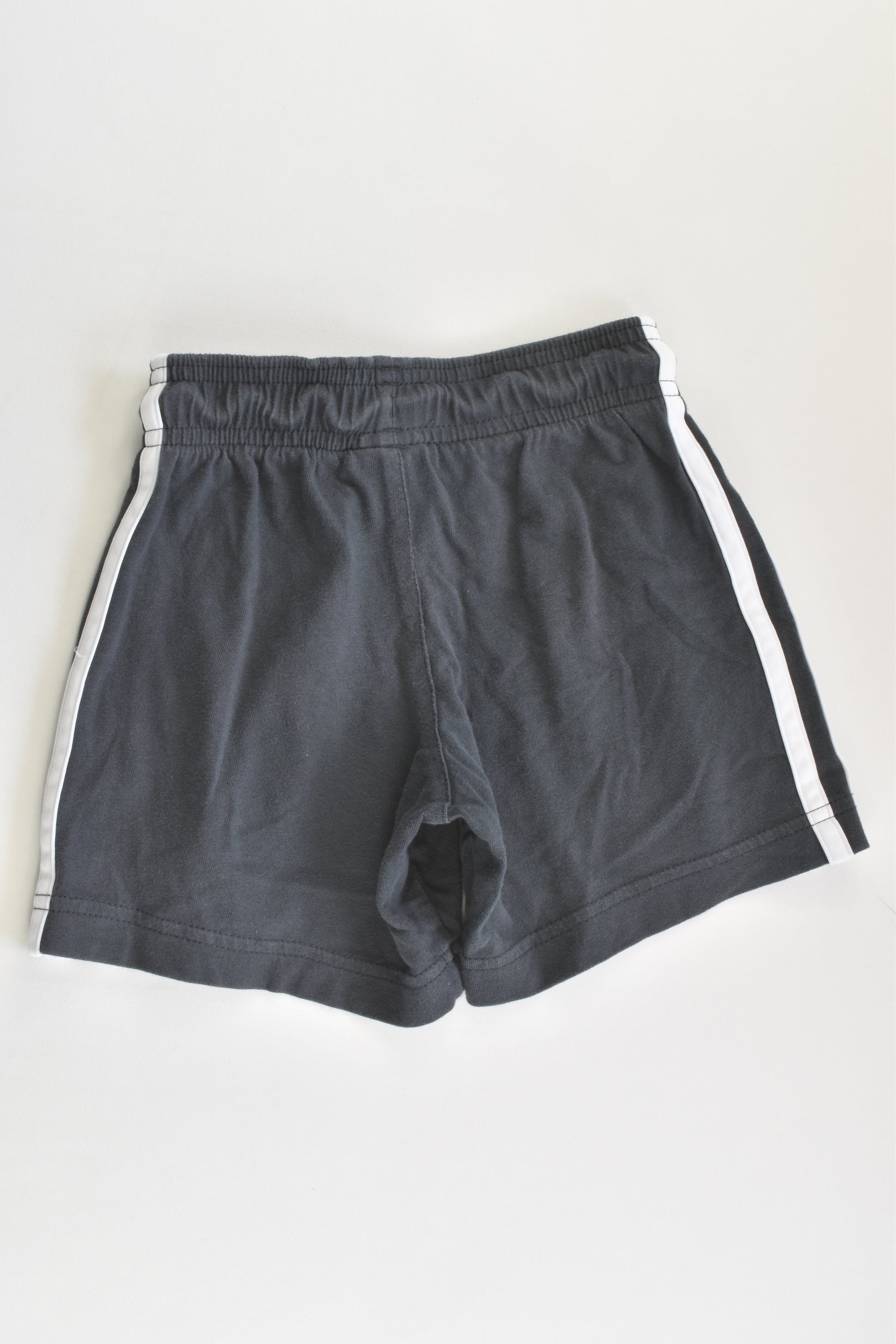 Adidas Size 2-3 White Stripes Shorts