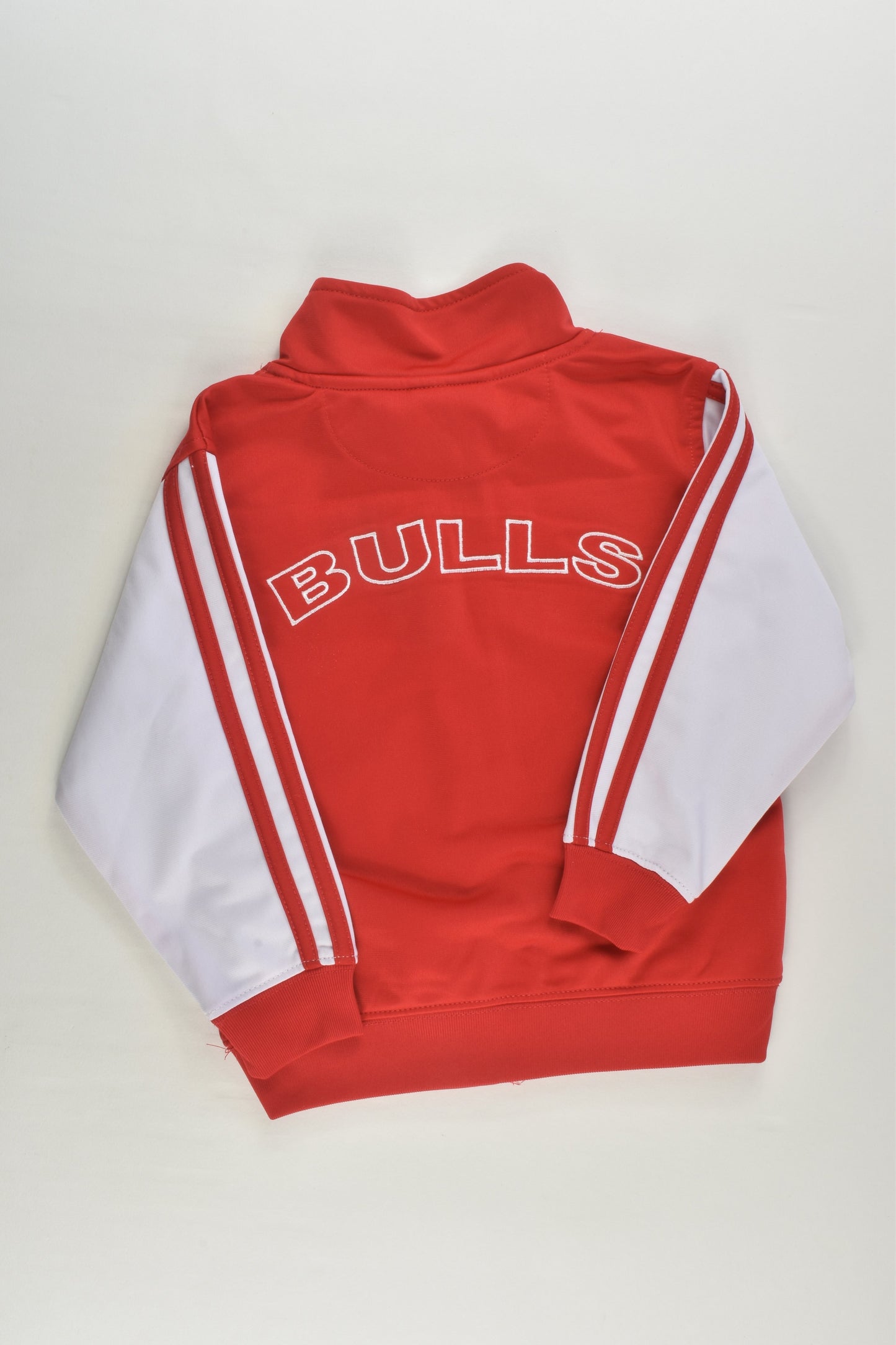 Adidas Size 2 Chicago Bulls Zip Sport Jumper
