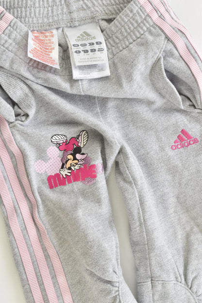 Adidas Size 3-6 months Minnie Trackpants