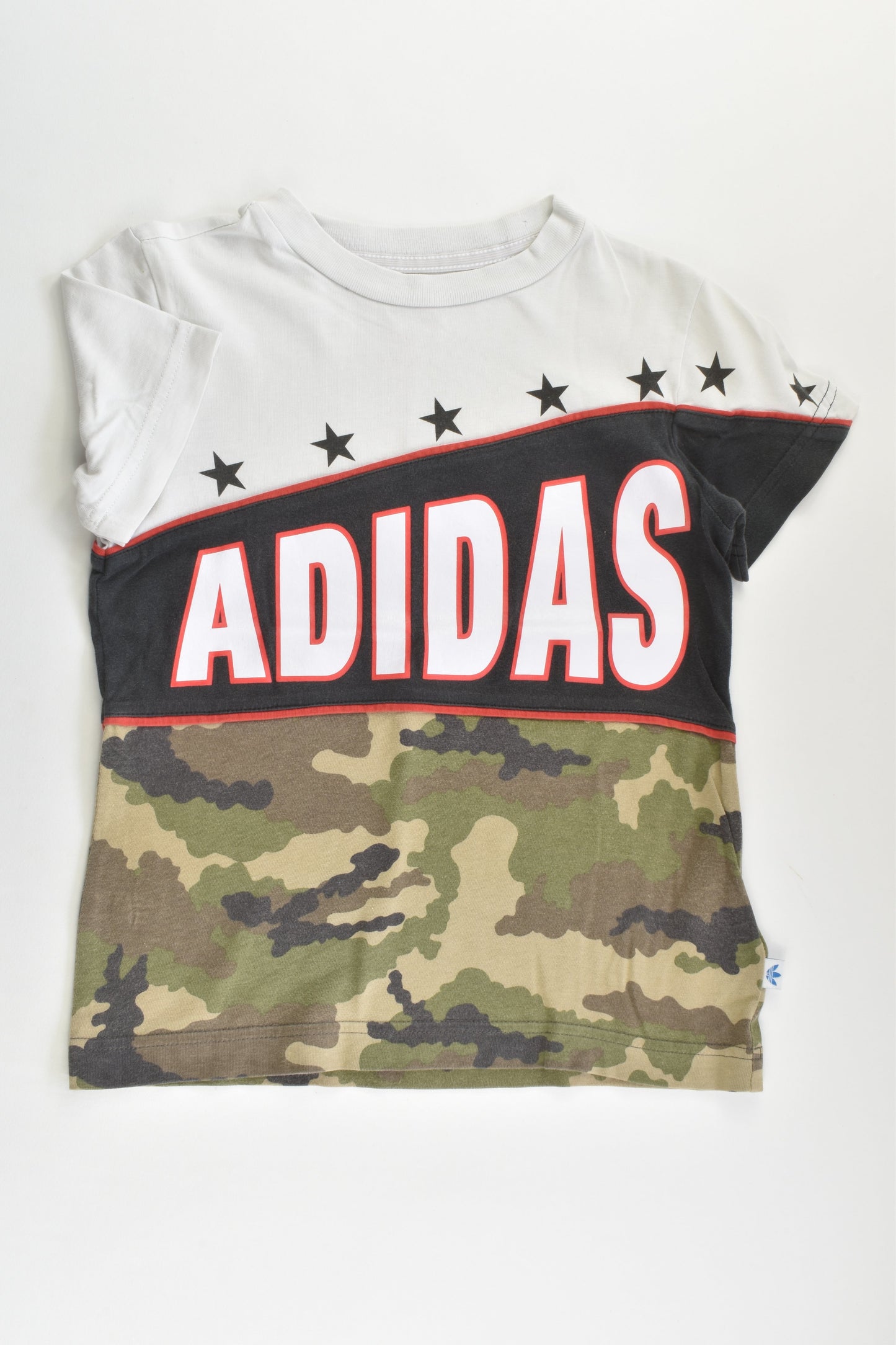 Adidas Size 4-5 Camouflage T-shirt