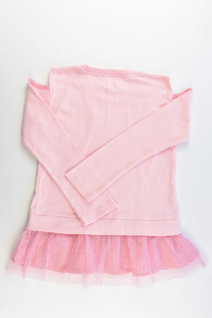 Aero Girls Size 5-6 'Princess Parking Only' Dress/Tunic