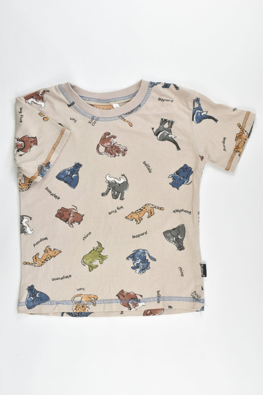 African Safari Size 5-6 T-shirt