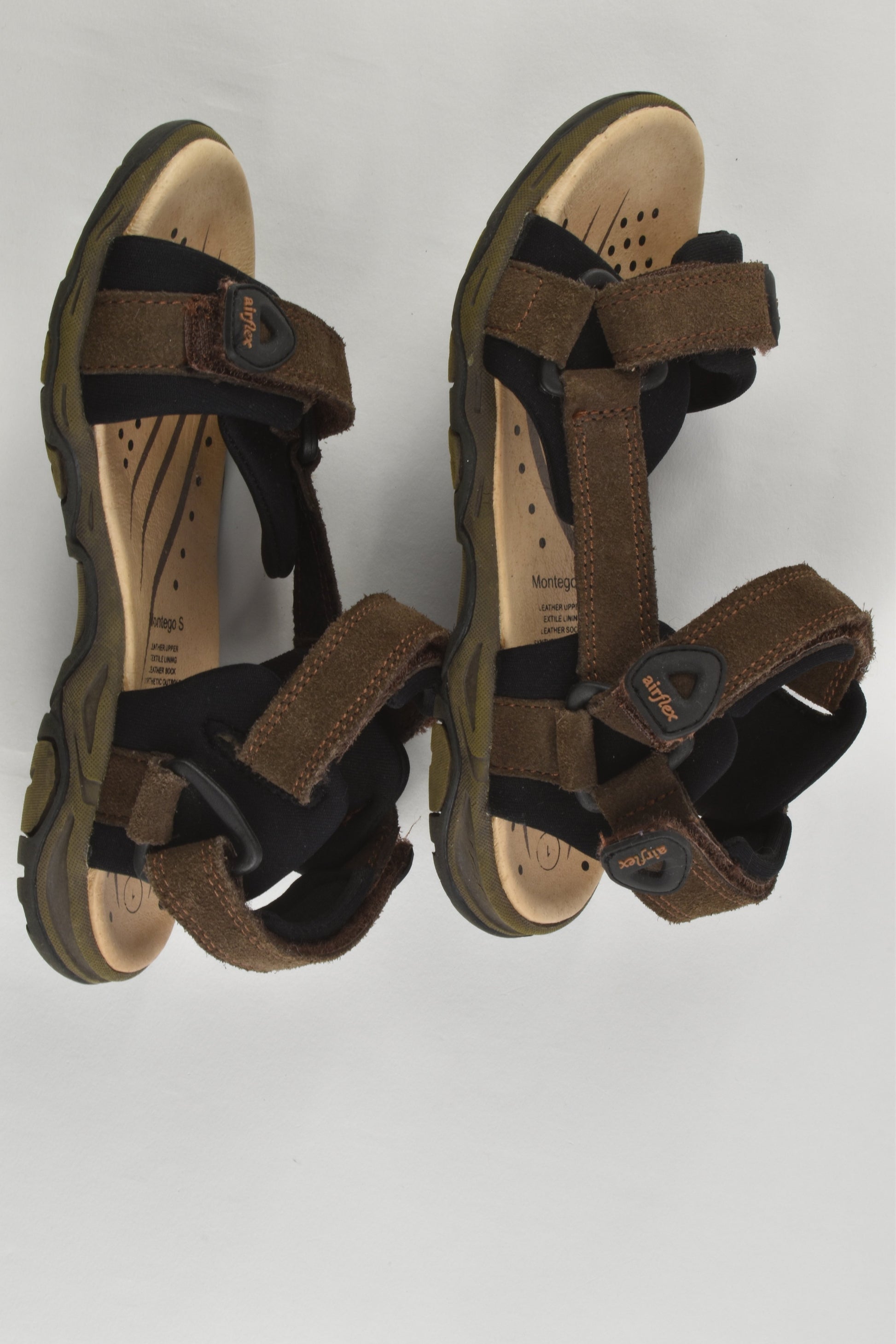 Airflex Size 1 (33) Leather Sandals